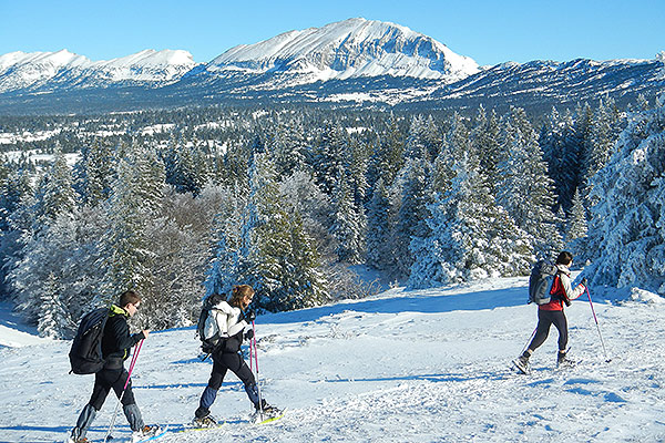 Randonnée en raquettes sur les Hauts-Plateaux du Vercors